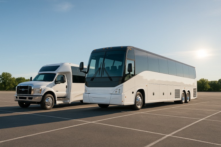 Charter Bus in Santa Rosa