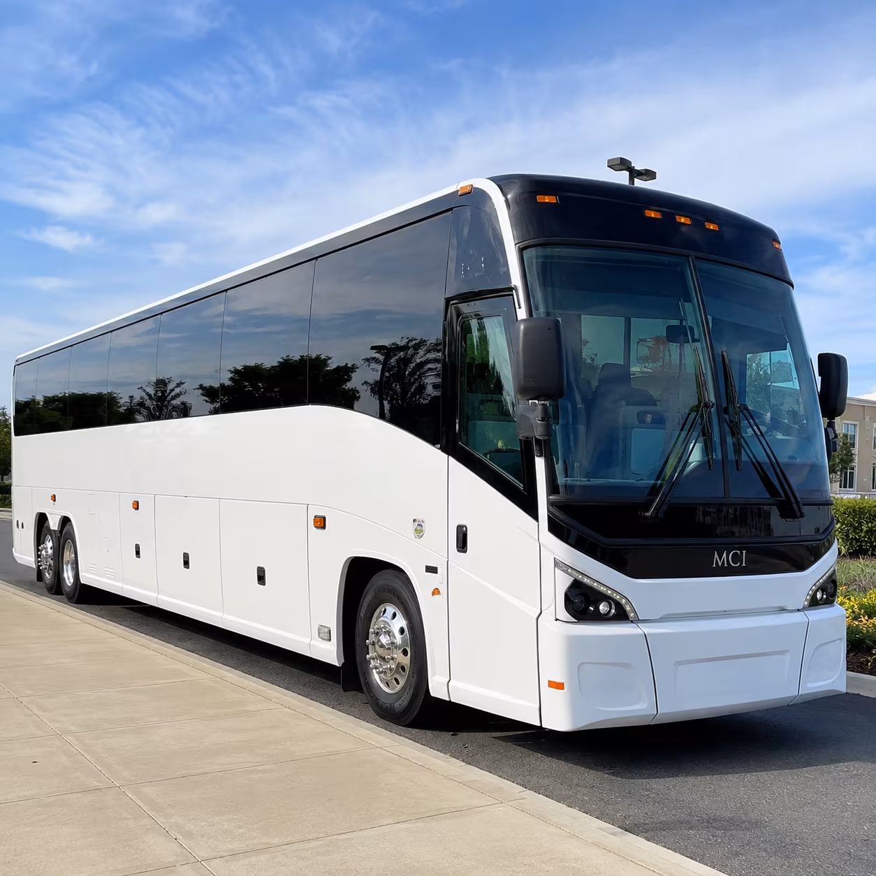 santa rosa charter bus services exterior
